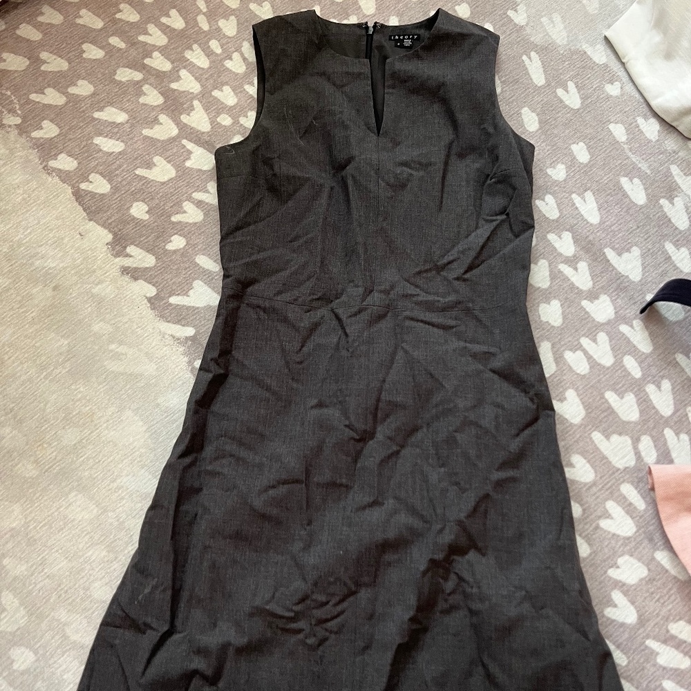 Theory Women’s Work Dress Dark Gray Size 6
